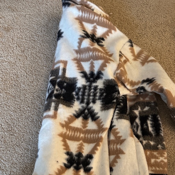 Geometric Patterned Button-Up Jacket - Picture 3 of 3